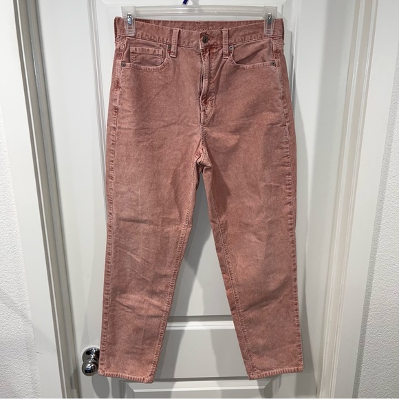 American eagle Pants - American Eagle Jeans straight Women size 6 regular Super Stretch Corduroy Pink